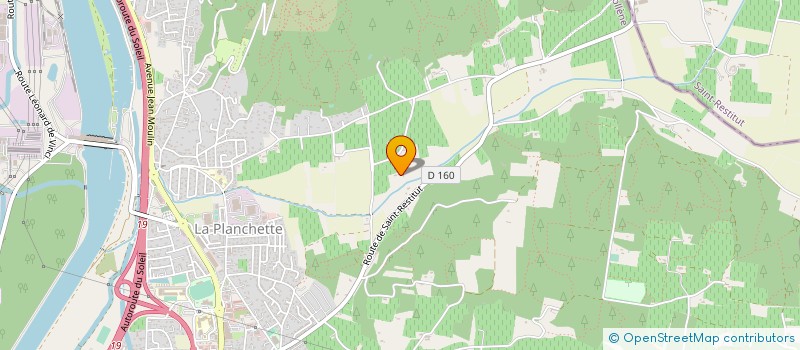 localisation de l'entreprise DDLT CONSULTANTS à BOLLENE
