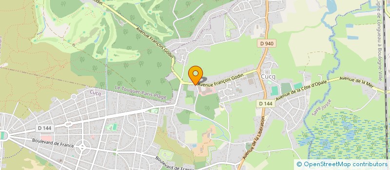 localisation de l'entreprise DDM  CUCQ