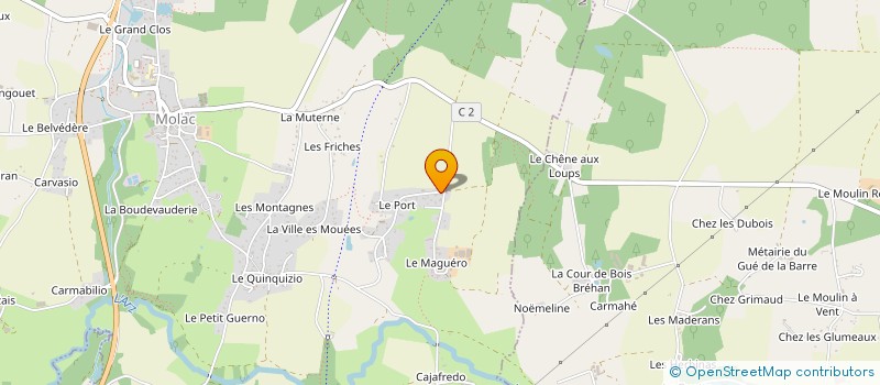 localisation de l'entreprise DDM  PENESTIN