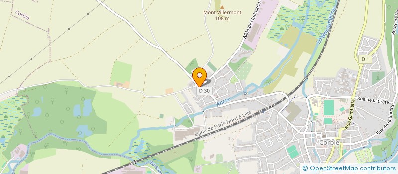 localisation de l'entreprise DDM CONSULTING  CORBIE