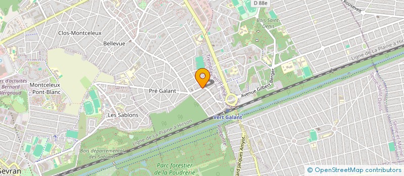 localisation de l'entreprise DDM LOCATION à VILLEPINTE