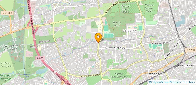 localisation de l'entreprise DDM PADEL  PESSAC