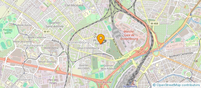 localisation de l'entreprise DDN PATRIMOINE  STRASBOURG