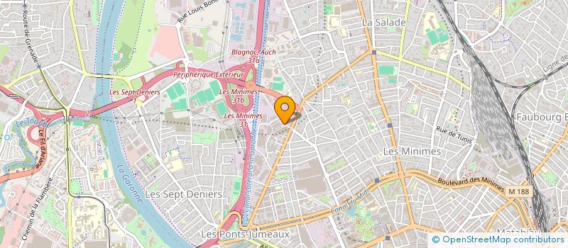 localisation de l'entreprise DDO ORGANISATION à TOULOUSE
