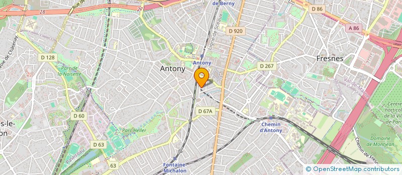 localisation de l'entreprise DDOCS à ANTONY