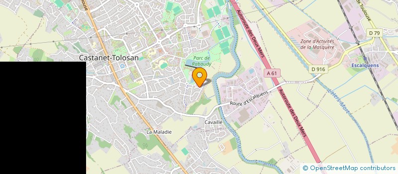 localisation de l'entreprise DDP à CASTANET-TOLOSAN