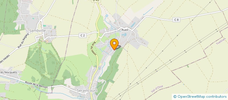 localisation de l'entreprise DDP BATIMENT  SERAINCOURT