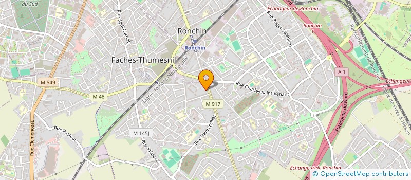 localisation de l'entreprise DDP EXPANSION  FACHES-THUMESNIL