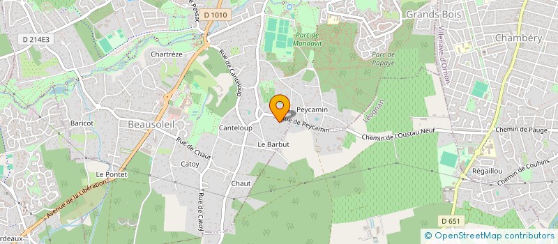 localisation de l'entreprise DDP & NR PATRIMOINES  GRADIGNAN