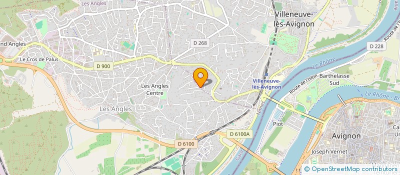 localisation de l'entreprise DDPETITES 30  LES ANGLES