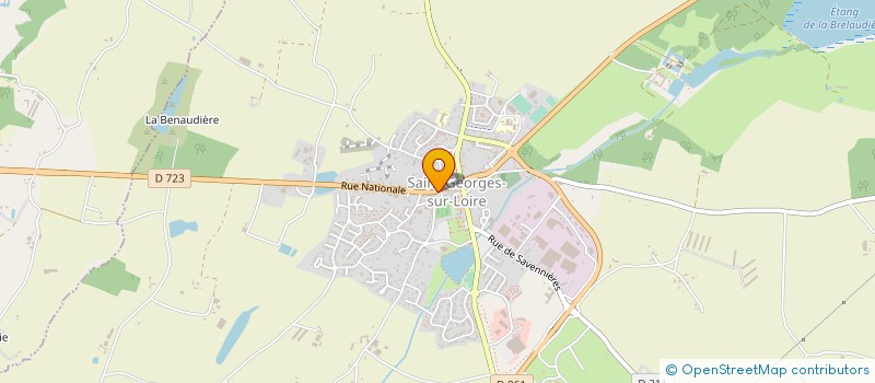 localisation de l'entreprise DDPL SERVICES  CHALONNES-SUR-LOIRE