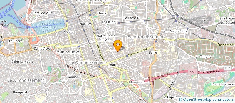 localisation de l'entreprise DDR - II à MARSEILLE