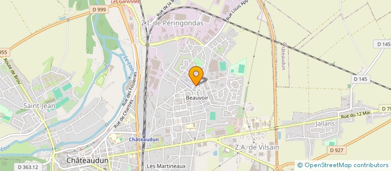 localisation de l'entreprise DDS à CHATEAUDUN