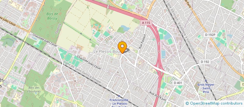 localisation de l'entreprise DDS FERMETURES  LE PLESSIS-BOUCHARD