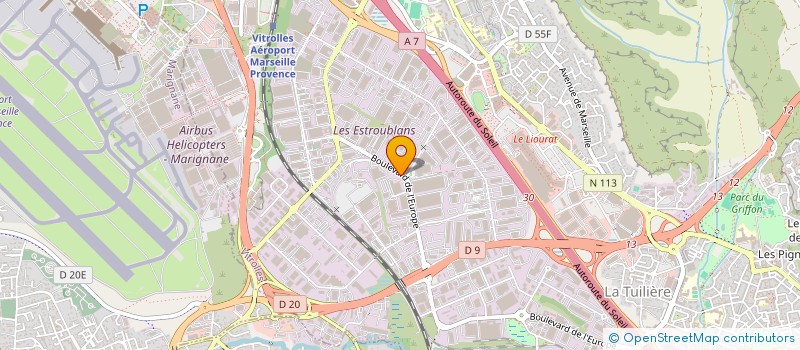 localisation de l'entreprise DDS MEDITERRANEE à VITROLLES