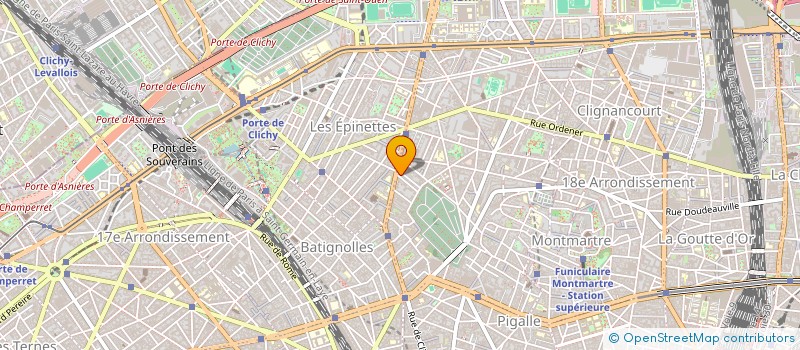 localisation de l'entreprise DDSB AC SED  PARIS