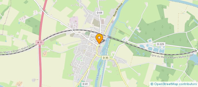 localisation de l'entreprise DDSC CORP  NOYEN-SUR-SARTHE