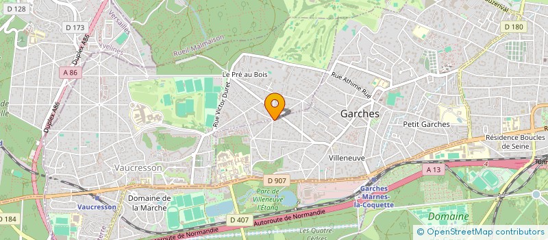 localisation de l'entreprise DDSI à GARCHES