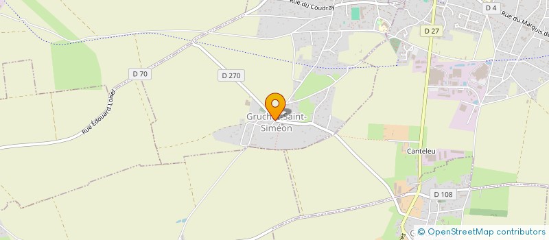 localisation de l'entreprise DDT IMMOBILIER à GRUCHET-SAINT-SIMEON