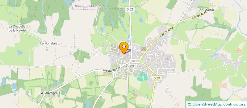 localisation de l'entreprise DDTEAM  GOVEN