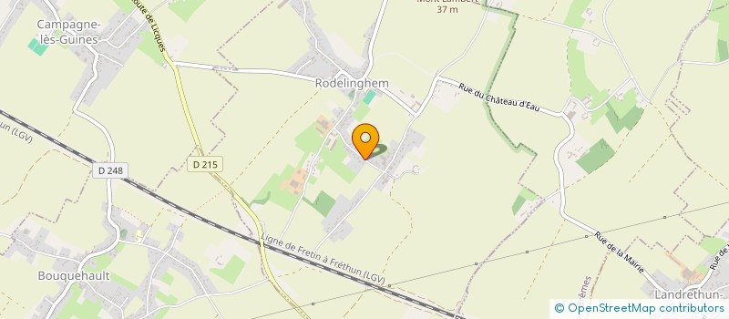 localisation de l'entreprise DDUCH  RODELINGHEM