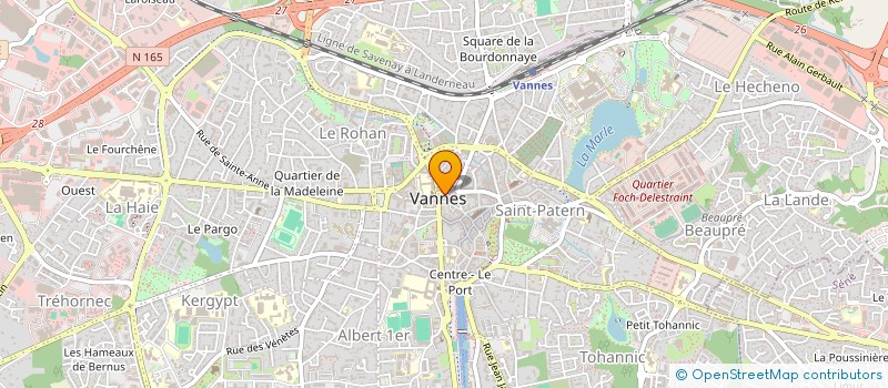 localisation de l'entreprise DDV à VANNES