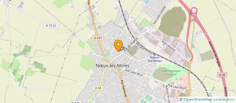 localisation de l'entreprise DDV ELEC FILS  MAZINGARBE