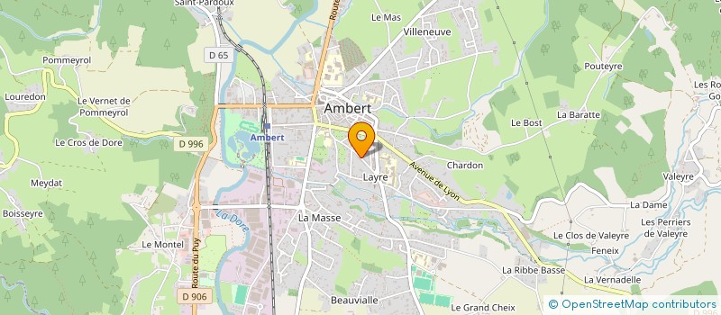 localisation de l'entreprise DDVADT  AMBERT