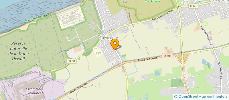 localisation de l'entreprise DDVIC  ZUYDCOOTE
