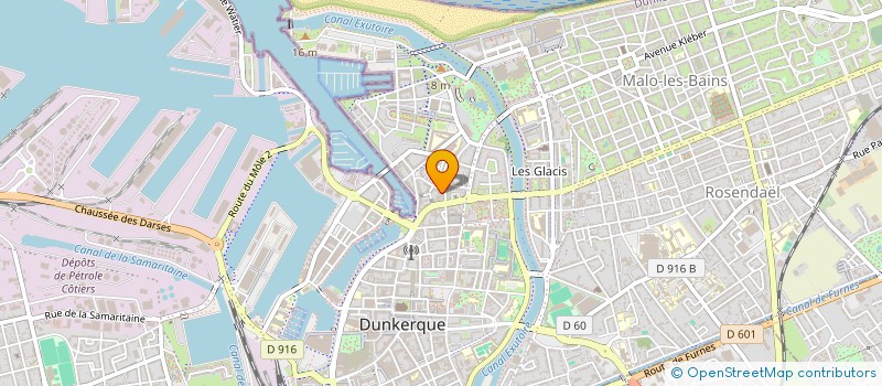 localisation de l'entreprise DDX CONSEILS à DUNKERQUE