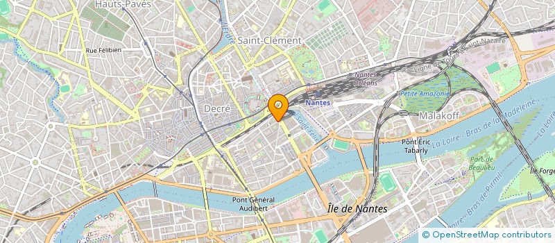localisation de l'entreprise DE 7.28 COMMUNICATION à NANTES