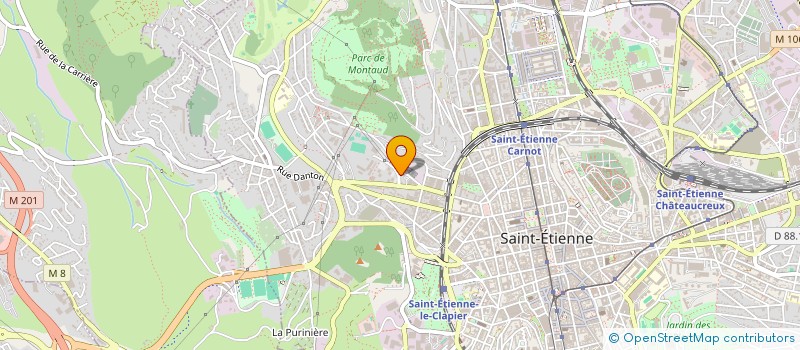 localisation de l'entreprise DE A A Z à SAINT-ETIENNE