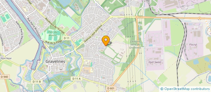 localisation de l'entreprise DE A A Z à GRAVELINES