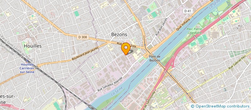 localisation de l'entreprise DE A A Z EXPLOITATION  BEZONS