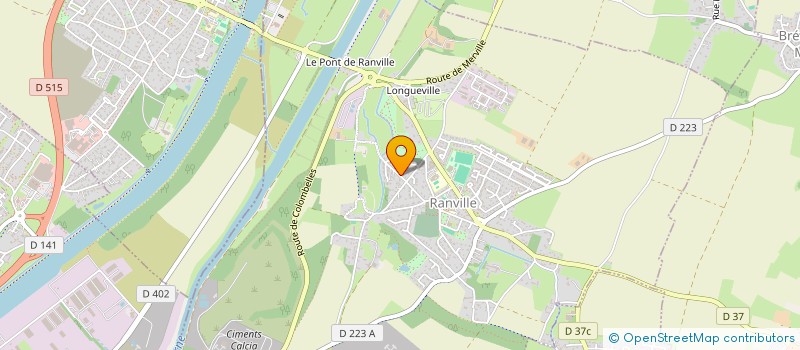 localisation de l'entreprise DE A A Z IMMOBILIER  MERVILLE-FRANCEVILLE-PLAGE