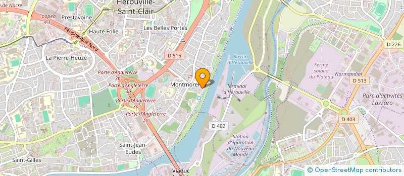 localisation de l'entreprise DE A A ZIK  HEROUVILLE-SAINT-CLAIR