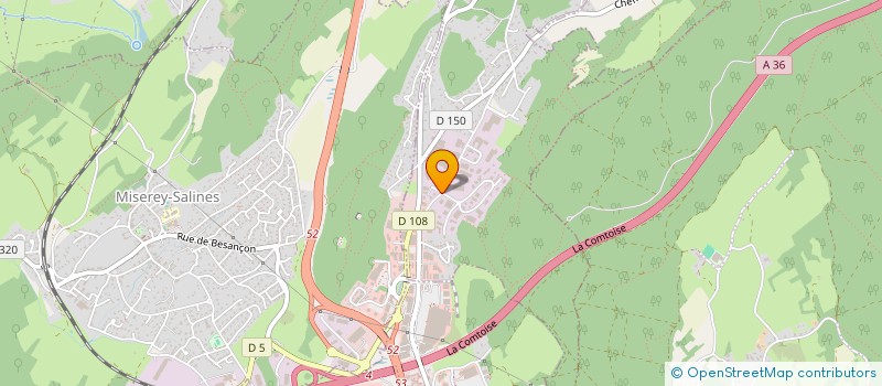 localisation de l'entreprise DE ABREU AREIRA ET WOLTER à GENEUILLE