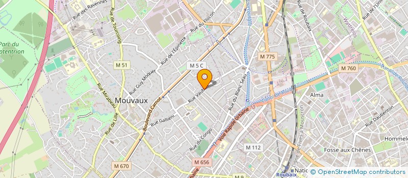 localisation de l'entreprise DE ABREU INVESTISSEMENTS  MOUVAUX