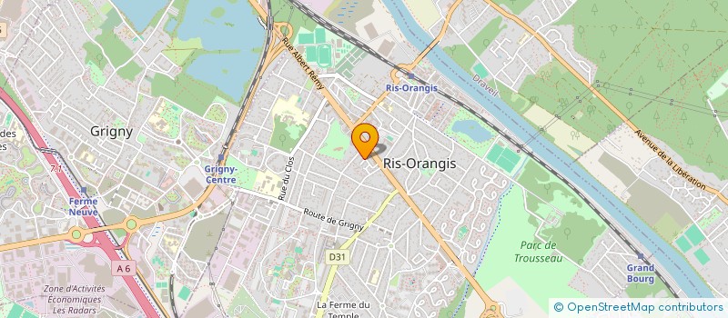 localisation de l'entreprise DE ALMEIDA à RIS-ORANGIS