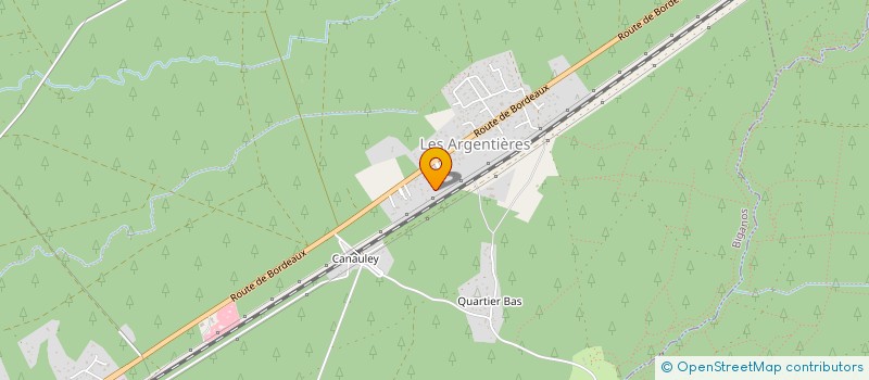 localisation de l'entreprise DE ALMEIDA  BIGANOS