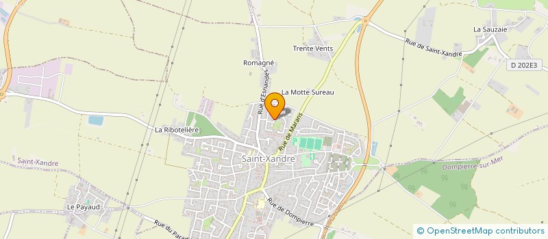 localisation de l'entreprise DE ALMEIDA INVEST  SAINT-XANDRE