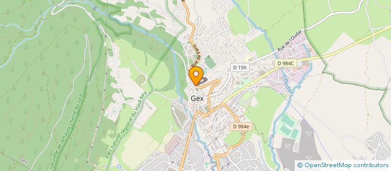 localisation de l'entreprise DE AMORIM  GEX