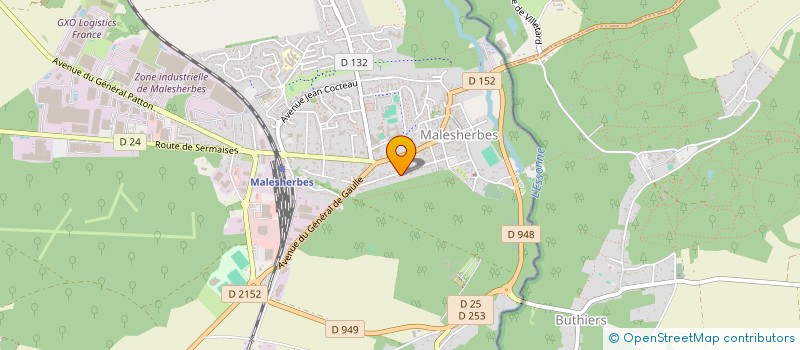 localisation de l'entreprise DE AMORIM à LE MALESHERBOIS