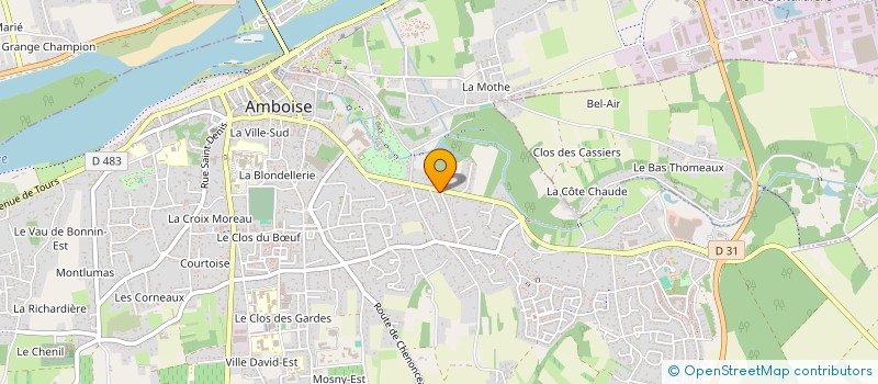 localisation de l'entreprise DE AND CO  AMBOISE