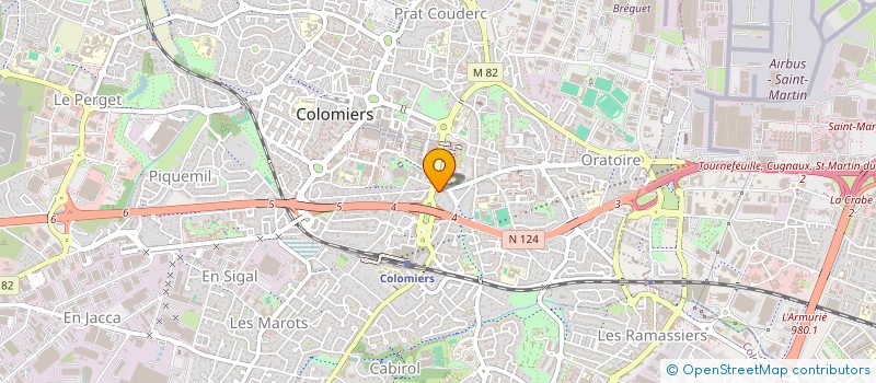 localisation de l'entreprise DE ANGELIS CONSEIL à COLOMIERS