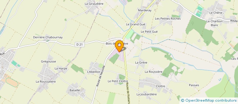 localisation de l'entreprise DE AR 86  SAINT-MARTIN-LA-PALLU