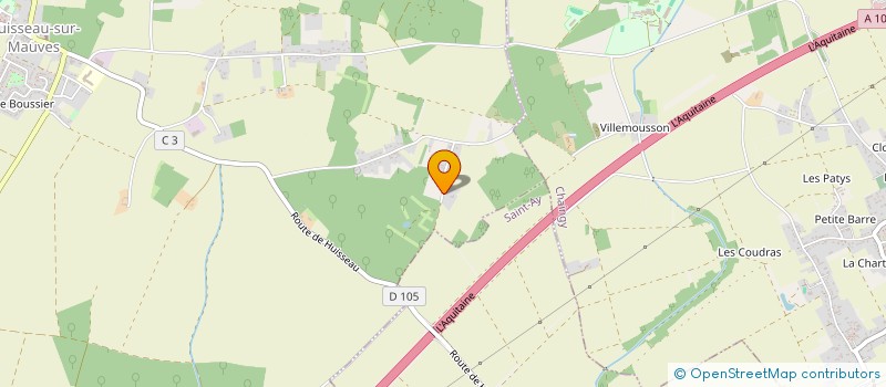localisation de l'entreprise DE BARACAS à HUISSEAU-SUR-MAUVES
