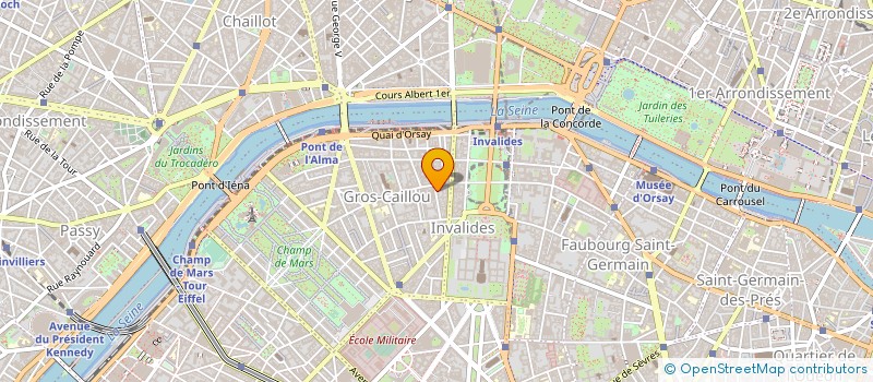 localisation de l'entreprise DE BARDO FRANCE  PARIS