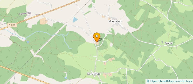 localisation de l'entreprise DE BARRE  SAINT-ANTONIN-NOBLE-VAL