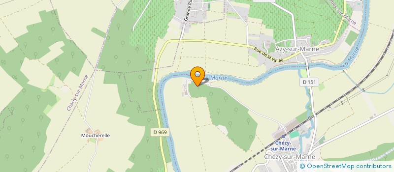localisation de l'entreprise DE BAYARD à CHEZY-SUR-MARNE